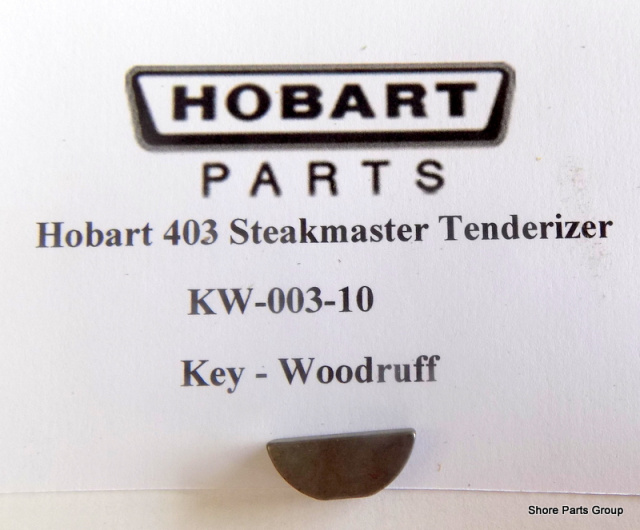 Hobart 403 Steakmaster KW-003-10 Woodruff Key
