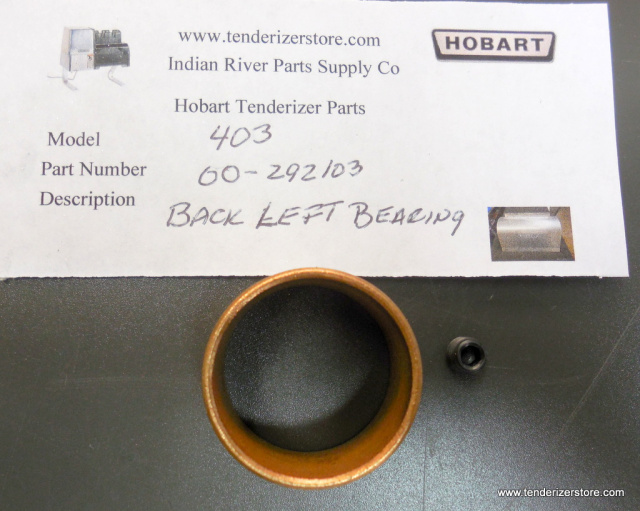 Hobart Steakmaster 403 00-292103 Back left Brass Bearing W/ Set Screw