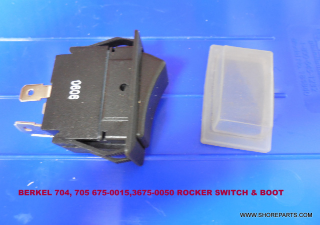 Berkel 704-705 Meat Tenderizer On/Off Rocker Switch 01-402675-00015 Boot 01-403675-00050