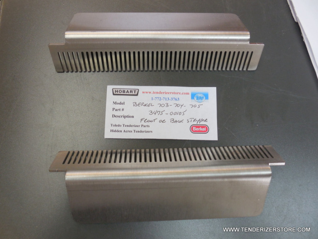 Berkel Meat Tenderizer 3475-00105 Front And Back Blade Stripper 