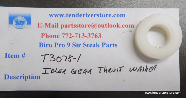 Biro Pro 9 Sir Steak T3078-1 Idler Gear Thrust Washer Used