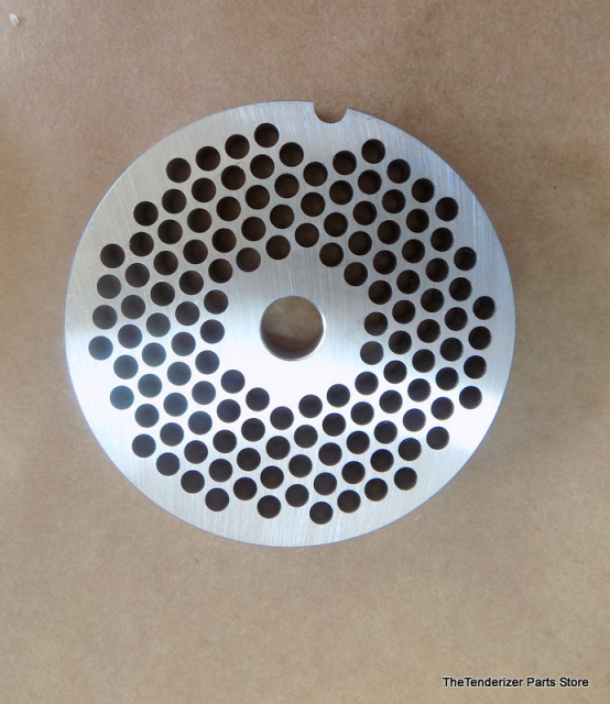 European #12 Stainless Steel Chopper Plate (1/8 In. Dia. Holes) No Rust ...